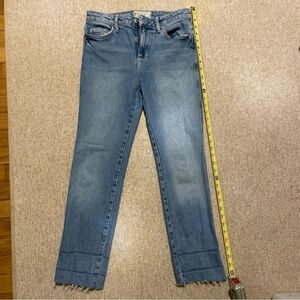Free People Stylish Blue Straight Leg Women's Jeans size 26